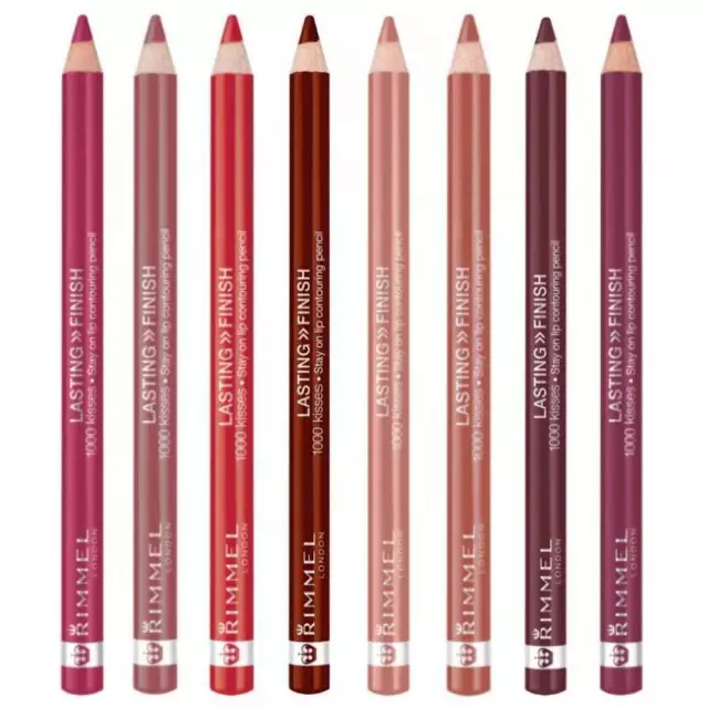 Rimmel Lasting Finish 1000 Kisses Lip Liner Pencil - Choose Your Shade