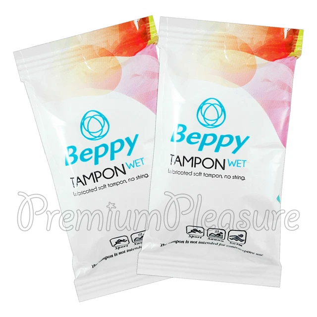 Beppy Suave Confort Tampones Mojado Ejotes Nado Sexo Rosa Esponja X 1 2 5 10 Pcs
