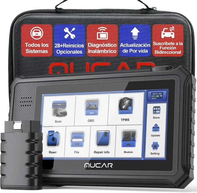 MUCAR VO6 Diagnosis Maquina Diagnosis Coche con de 28 Funciones Especiales para