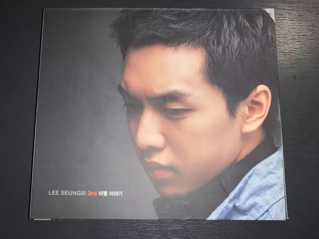Lee Seung Gi 3rd Album Vol. 3 Story of Separation CD Great Condition OOP