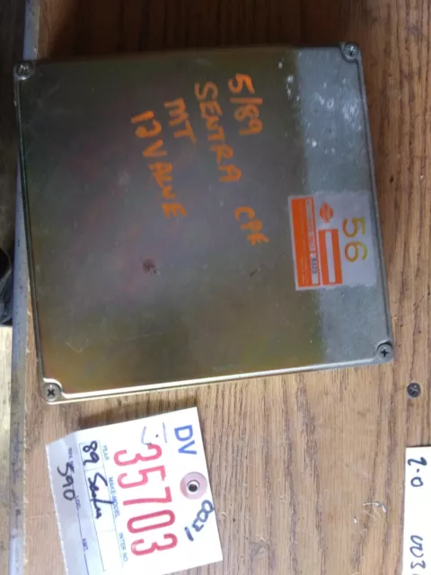 1989 Nissan Sentra ecu ecm computer A11A45B67 MT