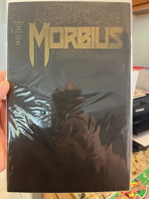 Comic Book Marvel Comics Midnight Massacre Morbius The Living Vampire #12