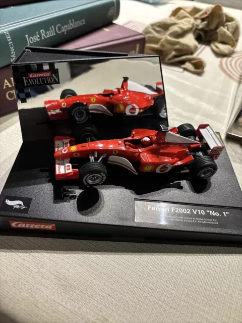 Carrera Evolution, 25706, Ferrari, F2002 F1 V10, No.1, Michael Schumacher, Nuevo