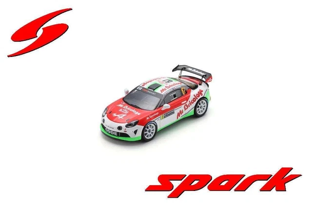 S6578 - Spark Renault A110 Alpine #43 Winner Rgt Class Rally Montecarlo 2021 E.Guigou A.Coria Blue Red White S6578 ( - Auto Rally