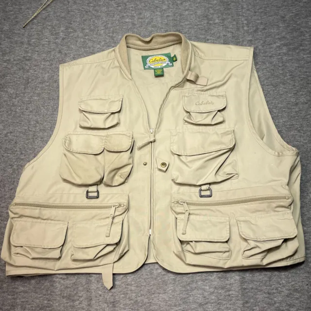 CABELA'S FLY FISHING Vest Youth Kids S/M Outdoor Sports Hunting