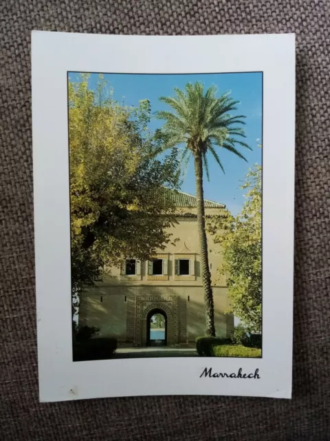 Cpsm Cpm Maroc Marrakech Menara Pavilion