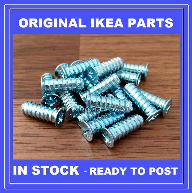 IKEA SCREWS 100372 HEMNES STALL BRUSALI MALM GENUINE REPLACEMENT SPARE