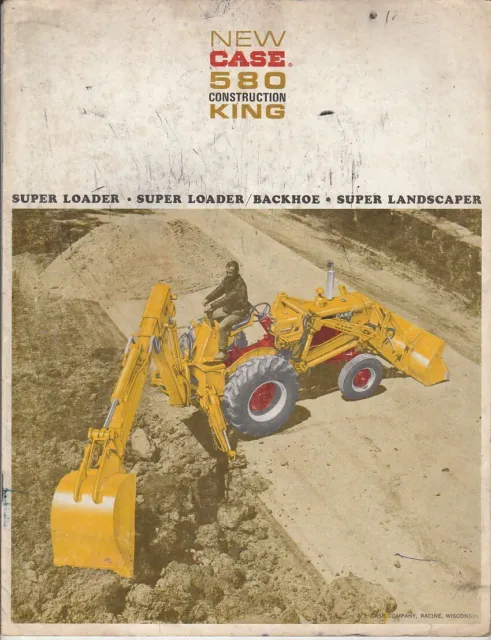 Tractor CASE 580 CONSTRUCTION  KING   C 1966
