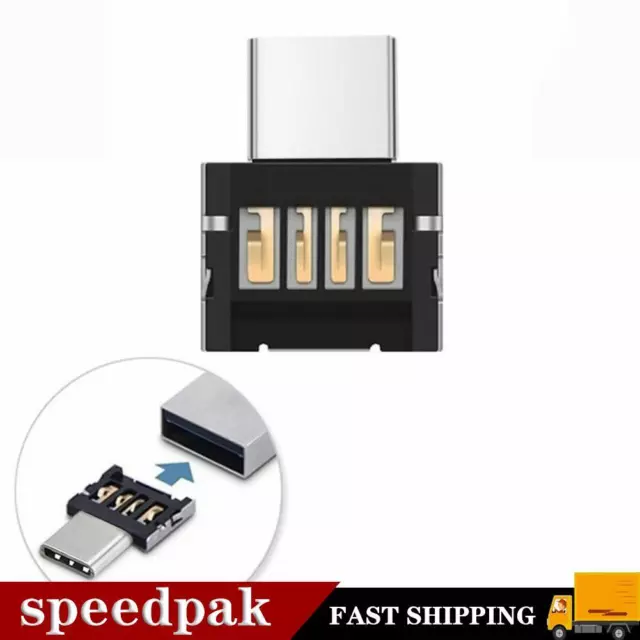 USB-C 3.1 Type C Male to USB Female OTG Adapter Converter For U.K R5Y7 2024-US