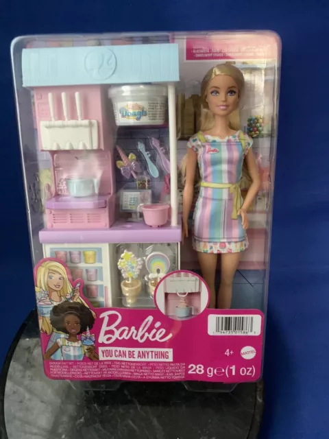 Barbie - You Can Be Anything - Ice Cream Shop Playset
