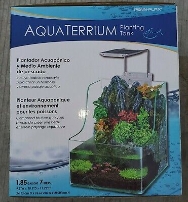 Penn-Plax Aquaterrium Planting Tank 1.85 Gallons