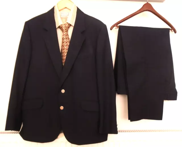 Abito vintage uomo stile guerra anni '40 40"" petto, vita 40