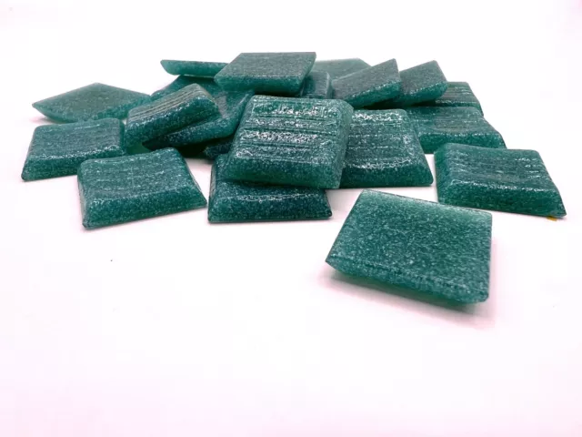 50 Teal Turquoise Petrol Green Bisazza Italian vitreous glass mosaic tiles 2