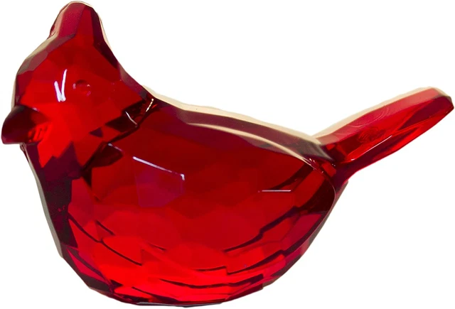 Ganz Red Acrylic Cardinal Figurine (ACRYX-02)