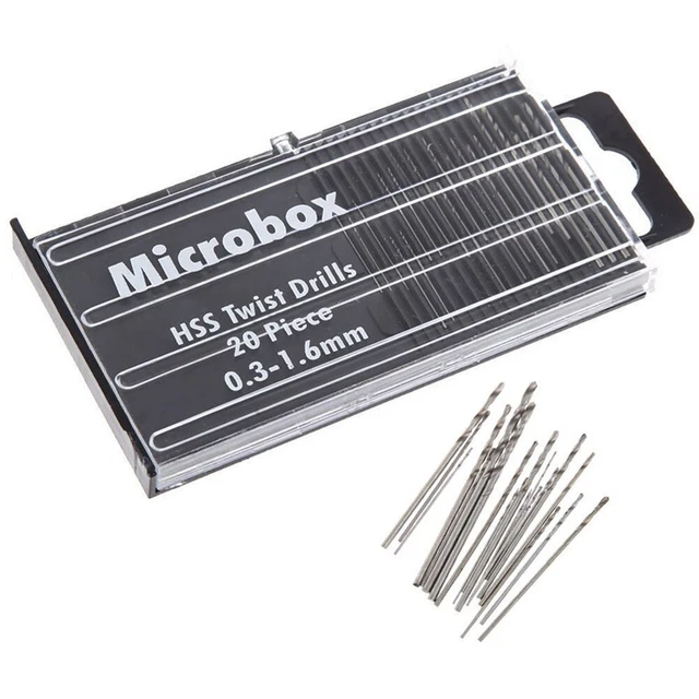 Lot De 10 Mèches à Percer Métrique 1,2 Mm – ARS Micro, Générique, Boîte De 10