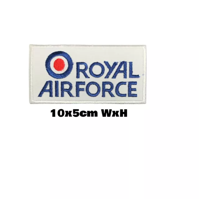 RAF Royal Air Force MOD Embroidered Patch Badge Iron/Sew On Transfer N-1156