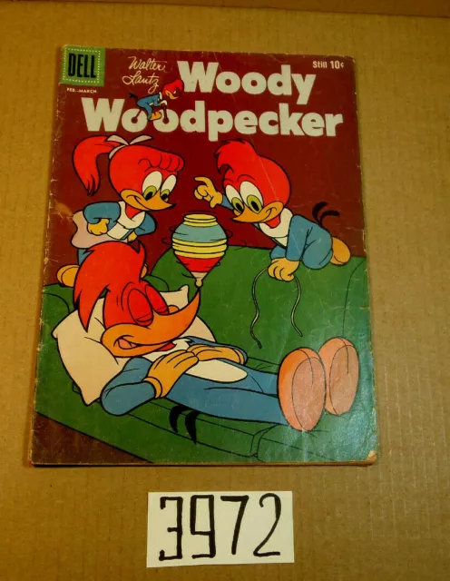 DELL WOODY WOODPECKER #53,Feb-March  1959 Walter Lantz