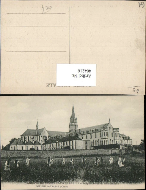 404216,Basse-Normandie Orne Soligny-la-Trappe Abbaye de la Grande-Trappe Abtei