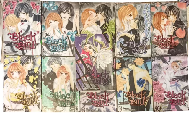 Black Bird Manga Kanoko Sakurakoji Shojo Beat English Volumes 1-11 Exlibrary