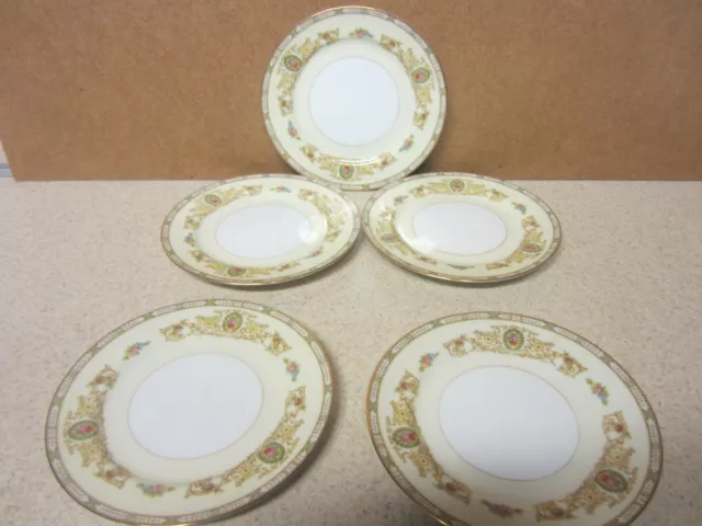 LOT OF 5 Noritake CORINNE Bread & Butter Plate  6 3/8 "