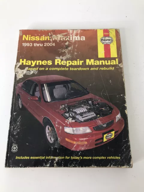 Haynes Nissan Maxima 1993-2004 Repair Manual 72021