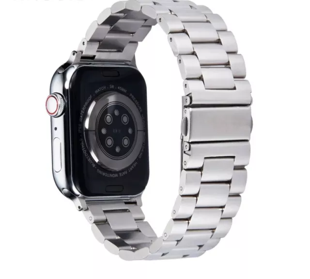 bracelet acier apple watch pour 38/40/41mm Neuf