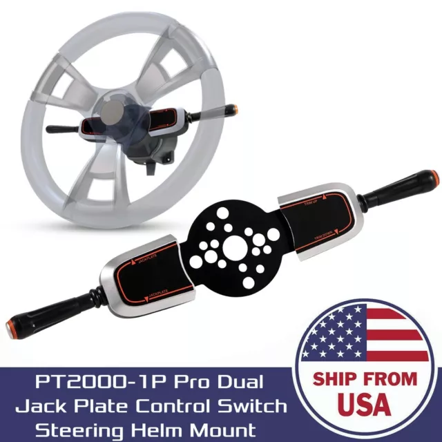 SeaStar Pro Trim/Jack Plate Control Switch PT2000P-1P, Steering Helm Mount