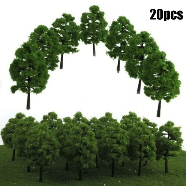 3 Arbres érables Miniatures Artificiels Pour Diorama - 10, 13 Et 15 Cm - Décoration Maquette, Train électrique - 5