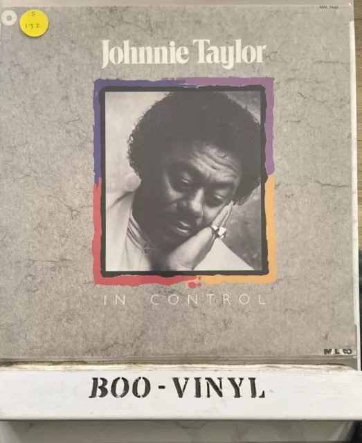 Johnnie Taylor “In Control” Malaco Lp 1988 Soul Funk Nm / Ex