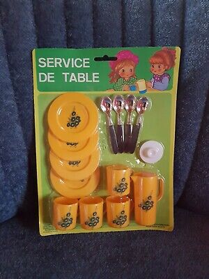 Service De Table Dinette Vaisselle Jouet Cuisine Enfant