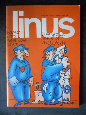 LINUS 7 1978 rivista fumetti  [AS3]