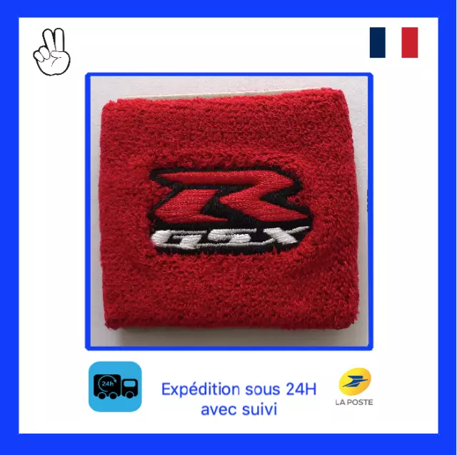 ✅ Chaussette protection réservoir bocal maître-cylindre frein moto GSXR ROUGE 2