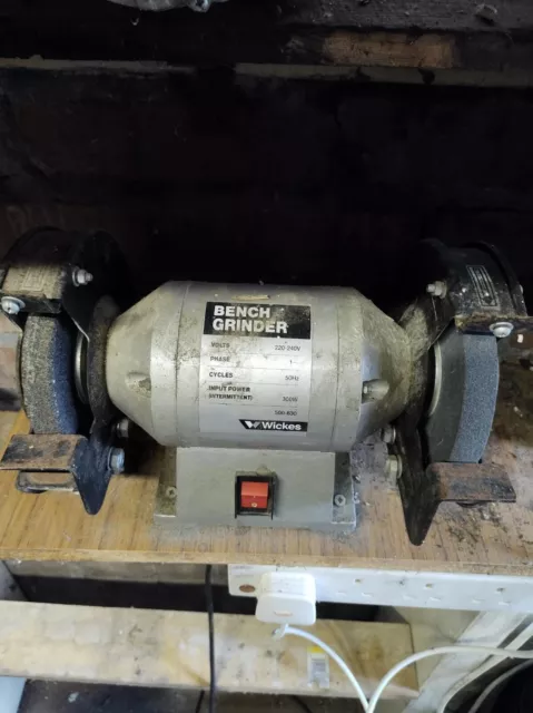WICKES BENCH GRINDER 150mm wheels 10.00 PicClick UK