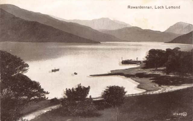 Postcard - Scotland - Rowardennan - Loch Lomond - 21625 - Valentines