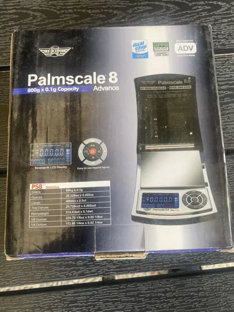 Palmscale 8.0 Feinwaage Goldwaage Präzisionswaage
