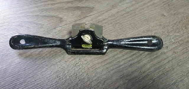 Vintage Stanley No 64 Flat Bottom Spokeshave; England. SHARP.