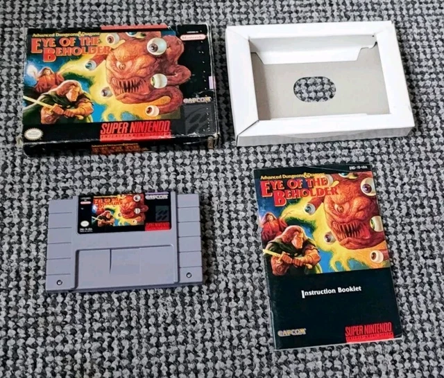 GBA 北米版 DUNGEONS & DRAGONS EYE しろし OF- 説明書付き