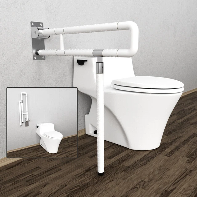 Stützgriff Klappgriff Wand Aufstehhilfe Toiletten Behindertengriff WC Haltegriff