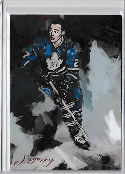 Frank Mahovlich 2020 Original Limited Edition Artist Signed Card 46 of 50.