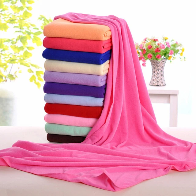 Large Microfibre Beach Bath Towel Sports Travel Camping Gym Absorbent Washcloth