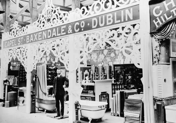 Circa 1900 Baxendale Company Of Capel Street Dublin Ireland Old Photo