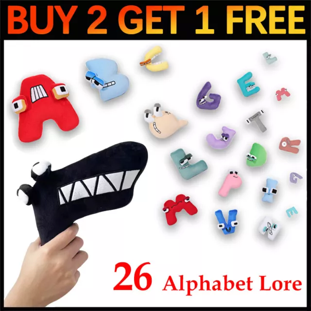 ALPHABET LORE CUTE Plush Toy Keychain Bag Pendant Stuffed Doll Xmas  Birthday $12.67 - PicClick AU