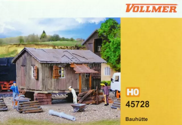 Vollmer 45728 ( 5728 ) Spur H0 - Bauhütte NEU und OVP