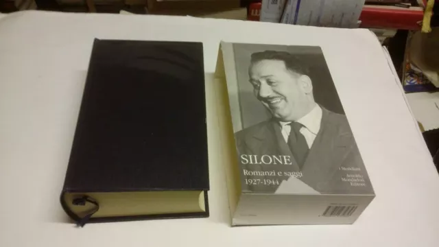 SILONE, Romanzi e saggi. Vol I: 1927 - 1944. Mondadori, Meridiani 1998 22g23 SILONE, Romanzi e saggi. Vol I: 1927 - 1944. Mondadori, Meridiani 1998 22g23