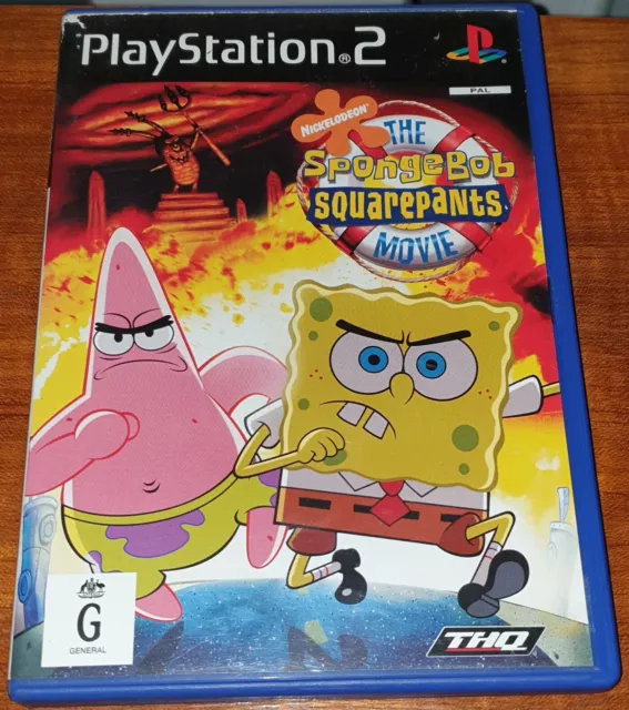 The SpongeBob SquarePants Movie - PlayStation 2 / PS2 game [No Manual] Free Post