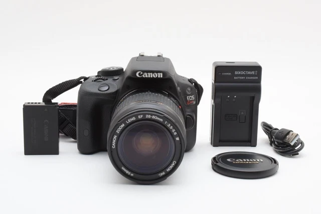 ★美品★CANON EOS Kiss X7 ＆ 18-55mm IS STM キヤノン 一眼レフカメラ 中古 Canon EOS kiss X7 18-55mm IS