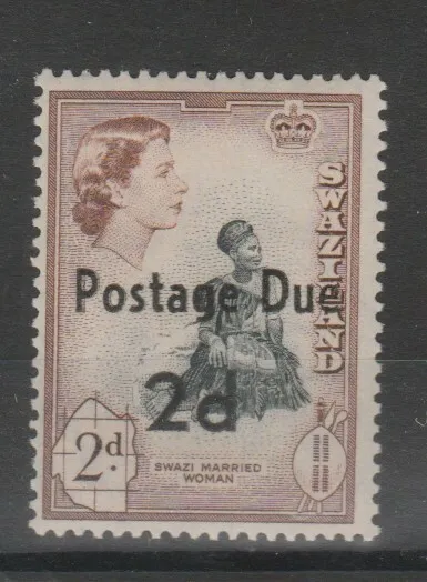 Swaziland 1960 Elizabeth II - Taxe - 2D 1 Val MNH Yv N°3 MF79135