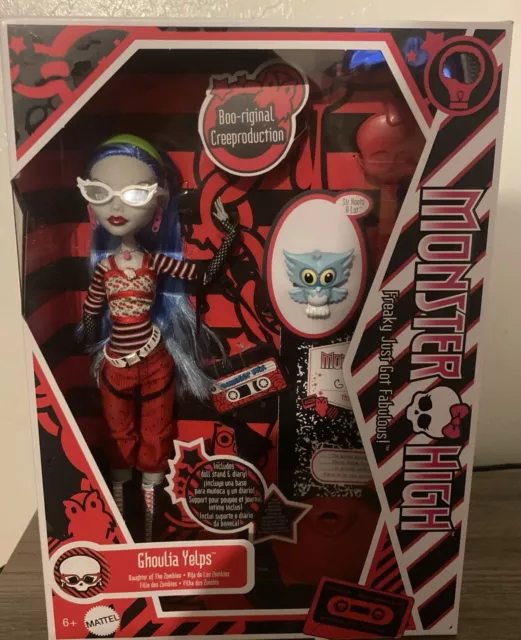 Monster High GHOULIA YELPS Boo-riginal Creeproduction 2024 Doll - NEW IN HAND