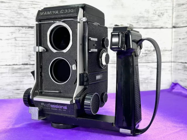 [ EXC+ 5] Mamiya C330 Pro Professionnel Tlr Caméra à Film Avec / Prise De Japon