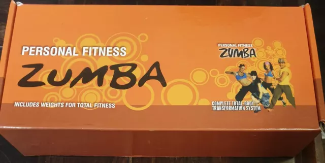 ZUMBA Fitness Kit - With Toning Sticks - 6 Workouts on 5 DVDs - As pictured